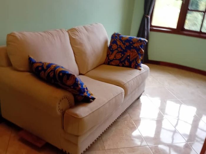 Seating in the villa
