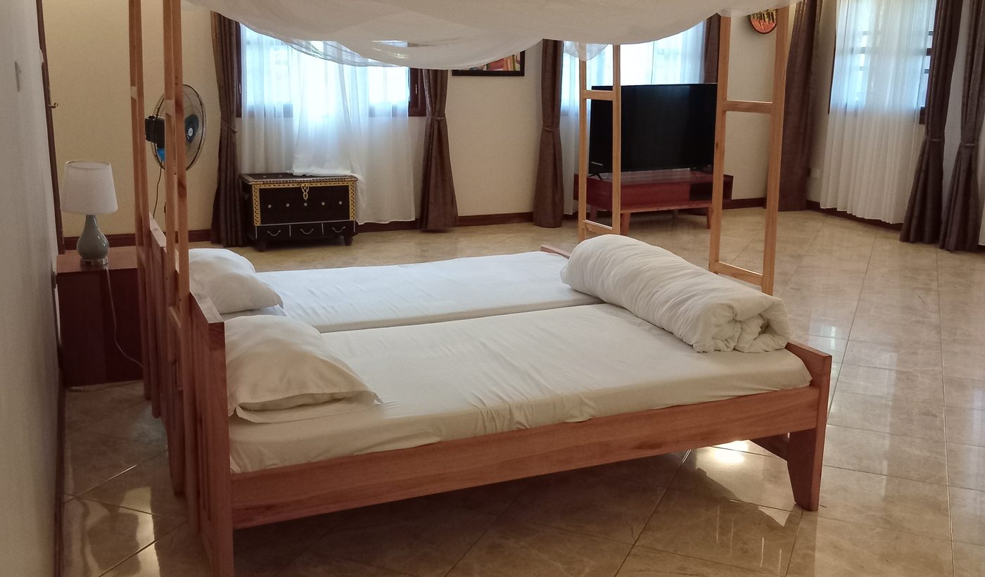 The garden suite at Kilimanjaro Pazuri